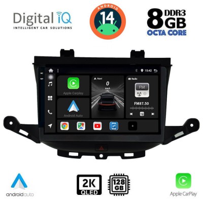 DIGITAL IQ BXF 8483_CPAA (9inc) MULTIMEDIA TABLET for OPEL ASTRA K mod. 2015>