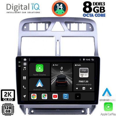DIGITAL IQ BXF 8512_CPAA (9inc) MULTIMEDIA TABLET for PEUGEOT 307 mod. 2001-2008