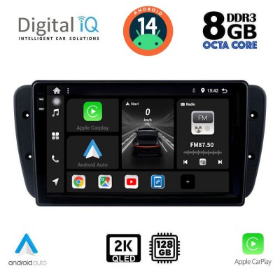 DIGITAL IQ BXF 8571_CPAA (9inc) MULTIMEDIA TABLET for SEAT IBIZA mod. 2008-2015