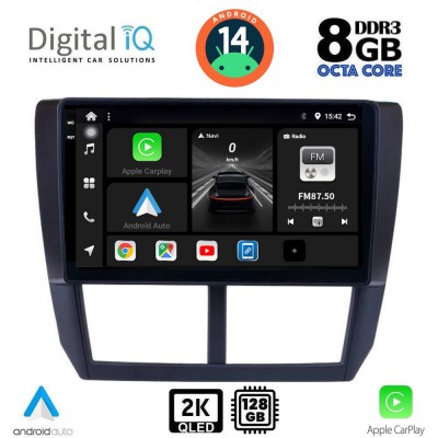 DIGITAL IQ BXF 8662_CPAA (9inc) MULTIMEDIA TABLET for SUBARU FORESTER - IMPREZA - XV mod. 2008-2013