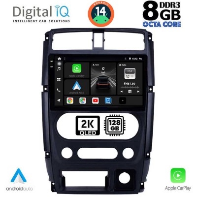 DIGITAL IQ BXF 8678_CPAA (9inc) MULTIMEDIA TABLET for SUZUKI JIMNY mod. 2007-2017