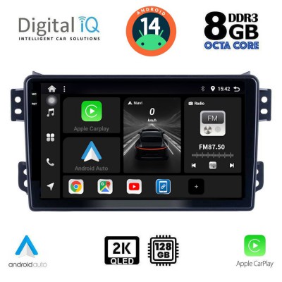DIGITAL IQ BXF 8682_CPAA (9inc) MULTIMEDIA TABLET for OPEL AGILA - SUZUKI SPLASH mod. 2008>