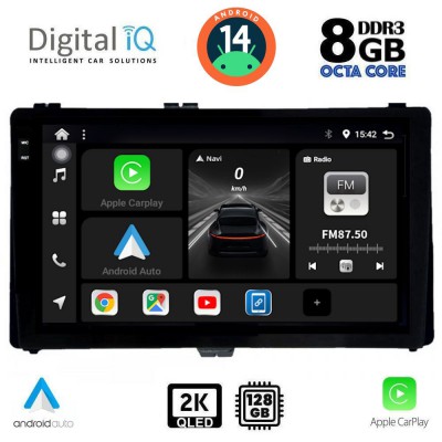 DIGITAL IQ BXF 8703_CPAA (9inc) MULTIMEDIA TABLET for TOYOTA AURIS mod. 2015> – AYGO X mod. 2022> – COROLLA mod. 2017-2019