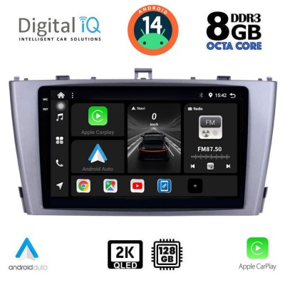 DIGITAL IQ BXF 8705_CPAA (9inc) MULTIMEDIA TABLET for TOYOTA AVENSIS (T27) mod. 2009-2015