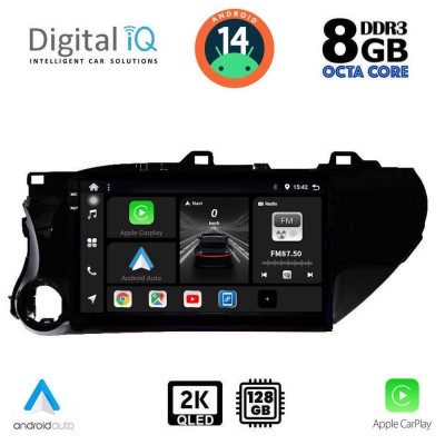 DIGITAL IQ BXF 8721_CPAA (10inc) MULTIMEDIA TABLET for TOYOTA HILUX mod. 2017>