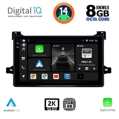 DIGITAL IQ BXF 8727_CPAA (9inc) MULTIMEDIA TABLET for TOYOTA PRIUS mod. 2016-2020