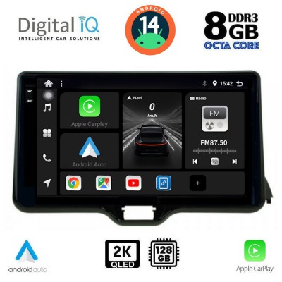 DIGITAL IQ BXF 8738_CPAA (10inc) MULTIMEDIA TABLET for TOYOTA YARIS mod. 2020>