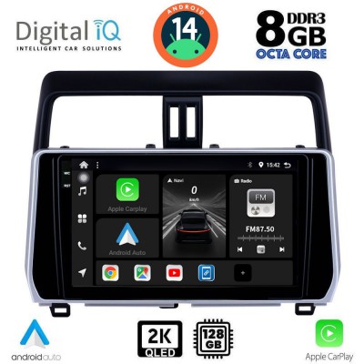 DIGITAL IQ BXF 8739_CPAA (10inc) MULTIMEDIA TABLET for TOYOTA LAND CRUISER mod. 2019>