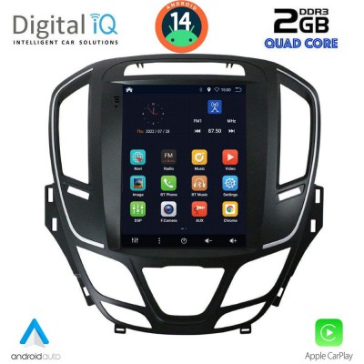 DIGITAL IQ BXC 3915_CPAA TESLA STYLE for OPEL INSIGNIA II  2014-2017