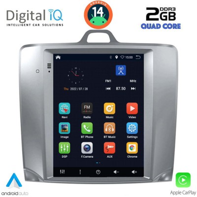 DIGITAL IQ BXC 3956_CPAA TESLA STYLE for FORD FOCUS mod. 2004-2011