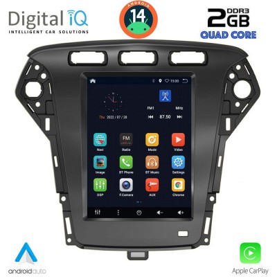 DIGITAL IQ BXC 3958_CPAA TESLA STYLE for FORD MONDEO mod. 2010-2013