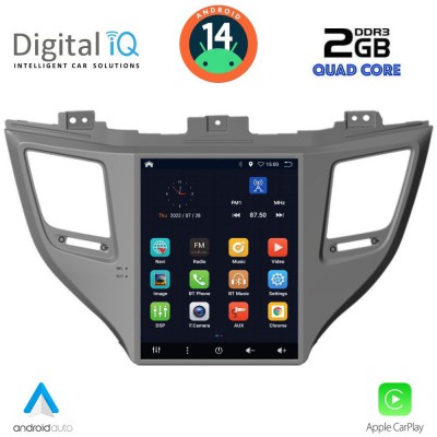 DIGITAL IQ BXC 3997_CPAA TESLA STYLE for HYUNDAI TUSCON mod. 2015-2019