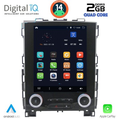 DIGITAL IQ BXC 3998_CPAA TESLA STYLE  for RENAULT KOLEOS – MEGANE 4 mod. 2016>