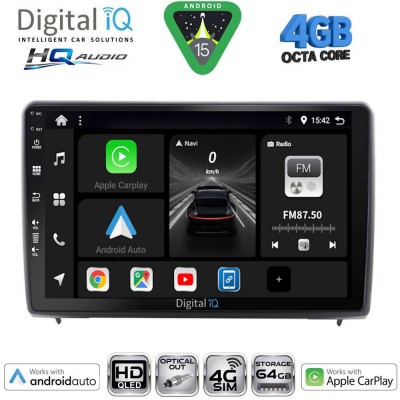 DIGITAL IQ BXK 19151_CPAA (10inc) MULTIMEDIA TABLET for FORD ECOSPORT mod. 2018-2023