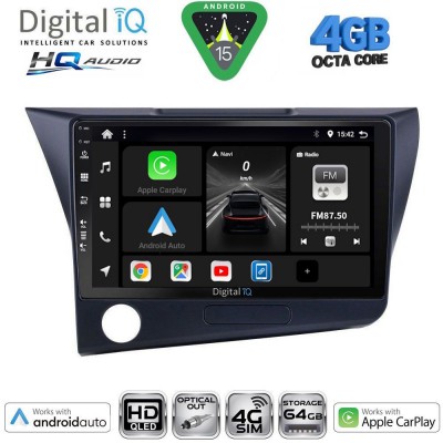 DIGITAL IQ BXK 19203_CPAA (9inc) MULTIMEDIA TABLET for HONDA CRZ mod. 2010-2016