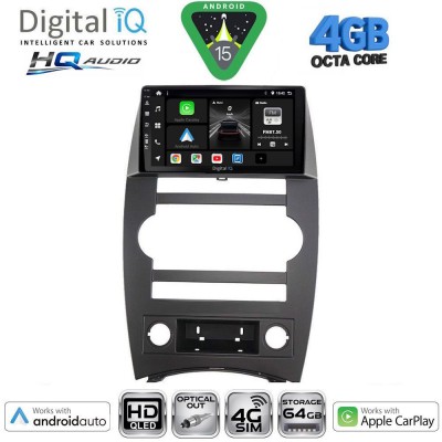 DIGITAL IQ BXK 19274_CPAA (9inc) MULTIMEDIA TABLET for JEEP COMMANDER mod. 2007-2009