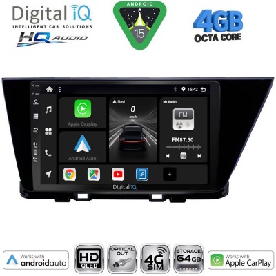 DIGITAL IQ BXK 19305_CPAA (9inc) MULTIMEDIA TABLET for KIA NIRO mod. 2017-2021