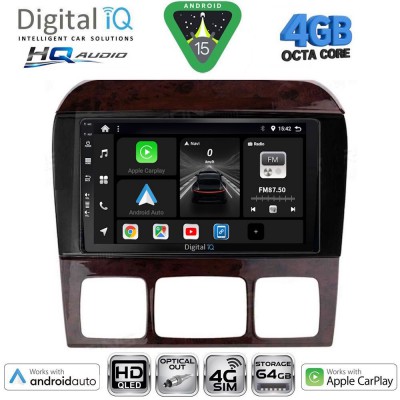 DIGITAL IQ BXK 19426_CPAA (9inc) MULTIMEDIA TABLET for MERCEDES  S  W220  mod. 1998-2005