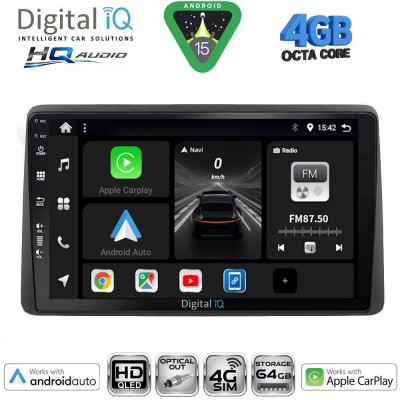 DIGITAL IQ BXK 19453_CPAA (10inc) MULTIMEDIA TABLET for NISSAN JUKE mod. 2021-2026
