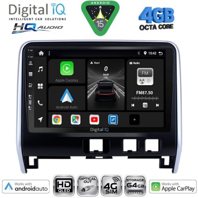 DIGITAL IQ BXK 19471_CPAA (10inc) MULTIMEDIA TABLET for NISSAN SERENA mod. 2016-2022