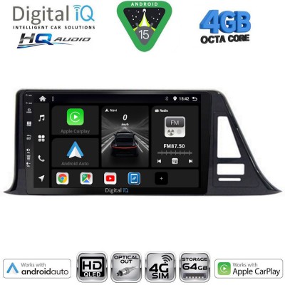 DIGITAL IQ BXK 19709_CPAA (9inc) MULTIMEDIA TABLET for TOYOTA CH-R mod. 2017-2023