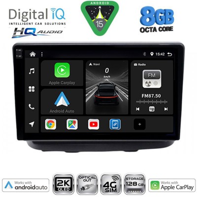 DIGITAL IQ BXK 20135_CPAA (10inc) MULTIMEDIA TABLET for FIAT DOBLO mod. 2002-2009