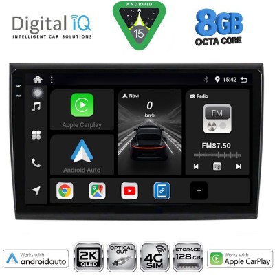 DIGITAL IQ BXK 20136_CPAA (9inc) MULTIMEDIA TABLET for FIAT BRAVO mod. 2007-2019