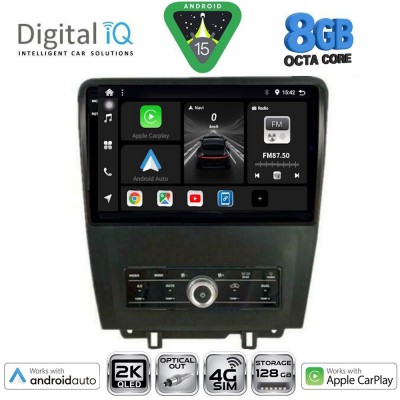 DIGITAL IQ BXK 20165_CPAA (9inc) MULTIMEDIA TABLET for FORD MUSTANG mod. 2010-2015