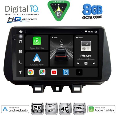 DIGITAL IQ BXK 20244_CPAA (9inc) MULTIMEDIA TABLET for HYUNDAI TUCSON mod. 2019-2023