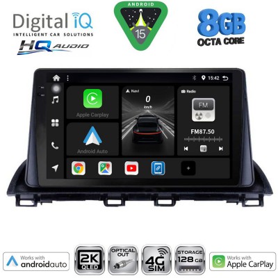 DIGITAL IQ BXK 20367_CPAA (9inc) MULTIMEDIA TABLET for MAZDA 3 mod. 2014-2019