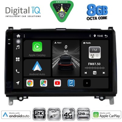 DIGITAL IQ BXK 20400_CPAA (9inc) MULTIMEDIA TABLET for MERCEDES A – B -SPRINTER – VITO mod. 2007-2020