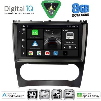 DIGITAL IQ BXK 20404_CPAA (9inc) MULTIMEDIA TABLET for MERCEDES C – CLK (W203-209) mod. 2004-2008