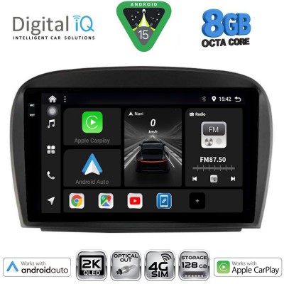 DIGITAL IQ BXK 20427_CPAA (9inc) MULTIMEDIA TABLET for MERCEDES SL (R230) FACELIFT mod. 2006-2012