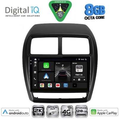 DIGITAL IQ BXK 20431_CPAA (9inc) MULTIMEDIA TABLET for MITSUBISHI ASX mod. 2020-2023