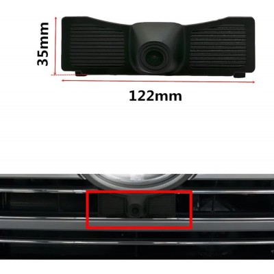 DIGITAL IQ CAMERA QS8118 (AHD-NTSC) FRONT CAMERA for TOYOTA LANDCRUISER mod. 2016-2019