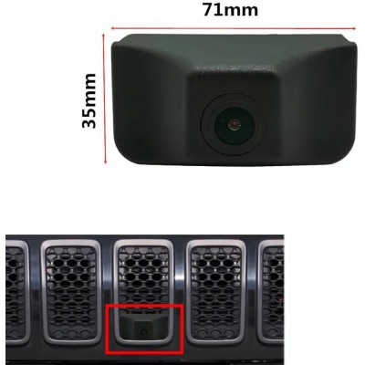 DIGITAL IQ CAMERA QS8153 (AHD-NTSC) FRONT CAMERA for JEEP CHEROKEE mod. 2014-2024