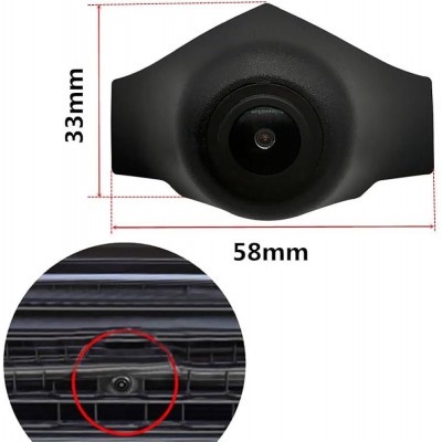 DIGITAL IQ CAMERA QS8209 (AHD-NTSC) FRONT CAMERA for AUDI Q2 mod. 2017-2025