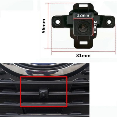 DIGITAL IQ CAMERA QS8218 (AHD-NTSC) FRONT CAMERA for SUBARU FORESTER mod. 2019-2024