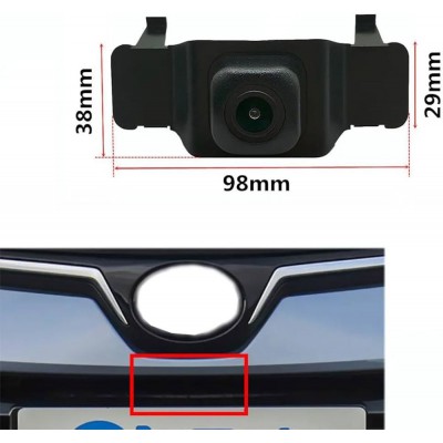 DIGITAL IQ CAMERA QS8259 (AHD-NTSC) FRONT CAMERA for TOYOTA COROLLA mod. 2019-2022
