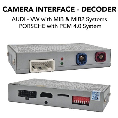 DIGITAL IQ AD9811 for AUDI - VW - PORSCHE CAMERA INTERFACE for MIB - MIB2 - PCM 4.0 Systems
