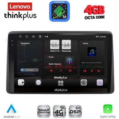 LENOVO LTG 7104_CPA (10inc) MULTIMEDIA TABLET for DACIA DUSTER mod. 2019-2026