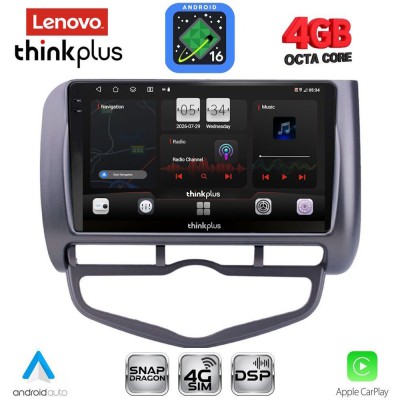 LENOVO LTG 7210_CPA CLIMA (9inc) MULTIMEDIA TABLET for HONDA JAZZ mod. 2002-2008