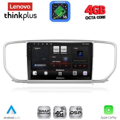 LENOVO LTG 7327_CPA (9inc) MULTIMEDIA TABLET for KIA SPORTAGE mod. 2018-2021