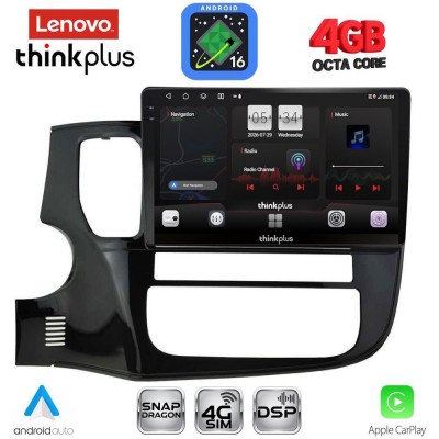 LENOVO LTG 7443_CPA (10inc) MULTIMEDIA TABLET for MITSUBISHI OUTLANDER mod. 2013-2020