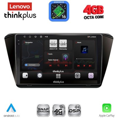 LENOVO LTG 7605_CPA (10inc) MULTIMEDIA TABLET for SKODA SUPERB mod. 2015-2023