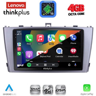 LENOVO LTG 7705BL_CPA (9inc) MULTIMEDIA TABLET for TOYOTA AVENSIS (T27) mod. 2009-2015 (BLACK)