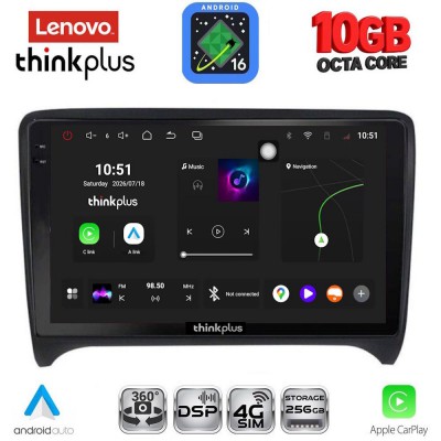 LENOVO LTM 11009_CPA (9inc) MULTIMEDIA TABLET for AUDI TT  mod. 2007-2015