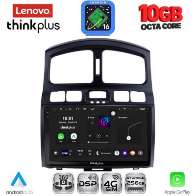 LENOVO LTM 11236_CPA (9inc) MULTIMEDIA TABLET for HYUNDAI SANTA FE mod. 2003-2006