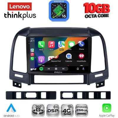 LENOVO LTM 11239_CPA (9inc) MULTIMEDIA TABLET for HYUNDAI SANTA FE mod. 2005-2013