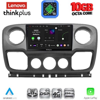 LENOVO LTM 11463_CPA (10inc) MULTIMEDIA TABLET for NISSAN NV400 - OPEL MOVANO - RENAULT MASTER mod. 2010-2020